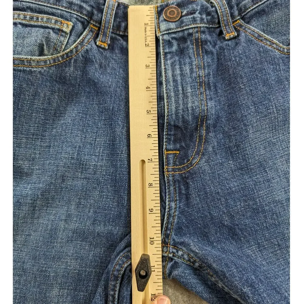 Y2K Tommy Hilfiger Jeans Mens 32 x 30 Blue Denim Straight Leg Preppy Office Work